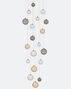 Planet Round Chandelier-Chandelier-Manorlights