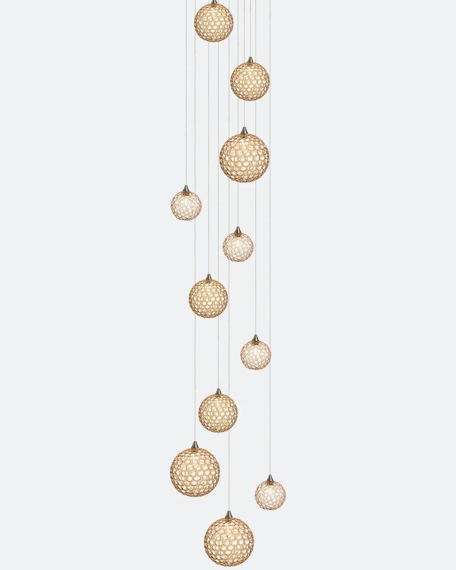 Planet Round Chandelier-Chandelier-Manorlights