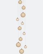 Planet Round Chandelier-Chandelier-Manorlights