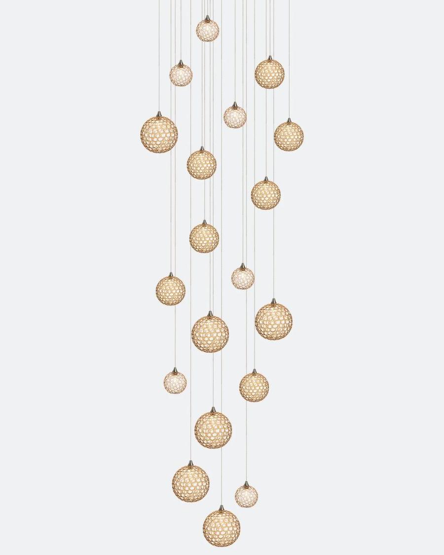 Planet Round Chandelier-Chandelier-Manorlights