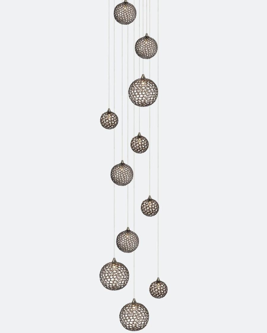 Planet Round Chandelier-Chandelier-Manorlights