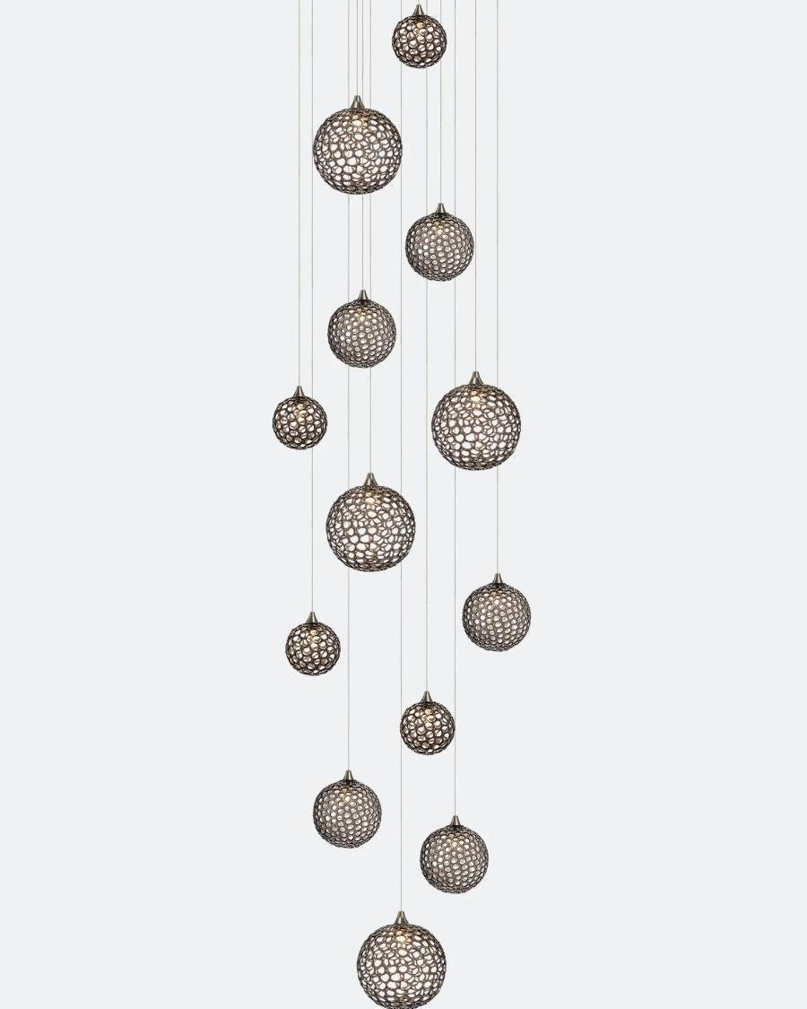 Planet Round Chandelier-Chandelier-Manorlights