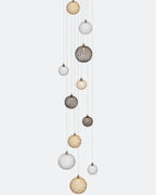 Planet Round Chandelier-Chandelier-Manorlights
