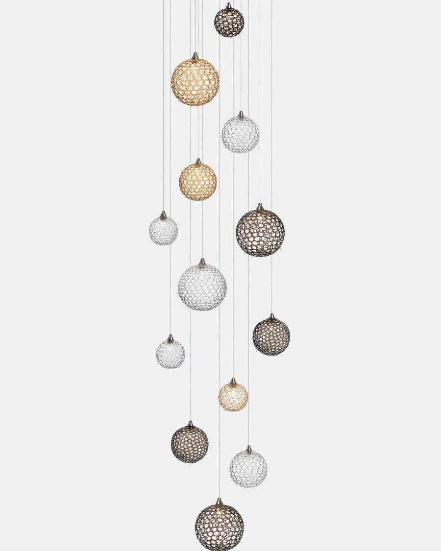 Planet Round Chandelier-Chandelier-Manorlights