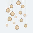 Planet Rectangle Chandelier-Chandelier-Manorlights