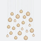Planet Rectangle Chandelier-Chandelier-Manorlights