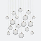 Planet Rectangle Chandelier-Chandelier-Manorlights
