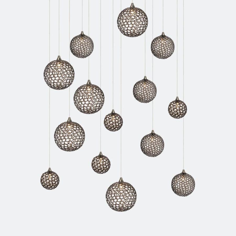 Planet Rectangle Chandelier-Chandelier-Manorlights