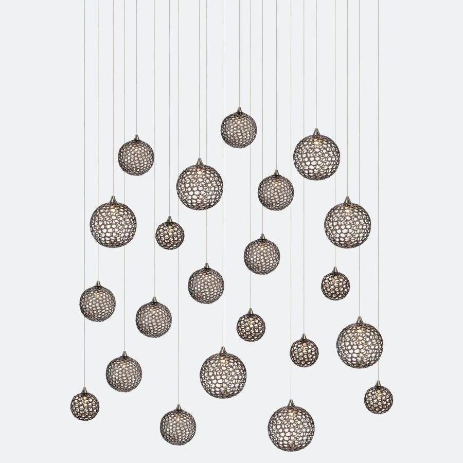 Planet Rectangle Chandelier-Chandelier-Manorlights