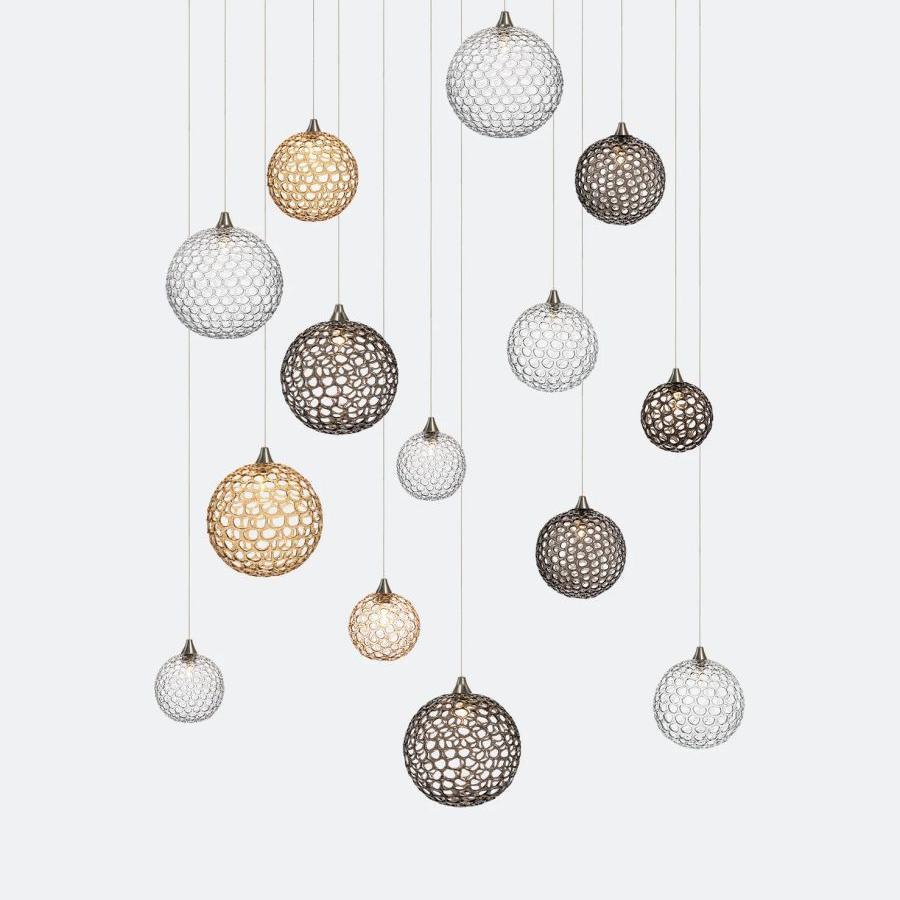 Planet Rectangle Chandelier-Chandelier-Manorlights