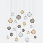 Planet Rectangle Chandelier-Chandelier-Manorlights