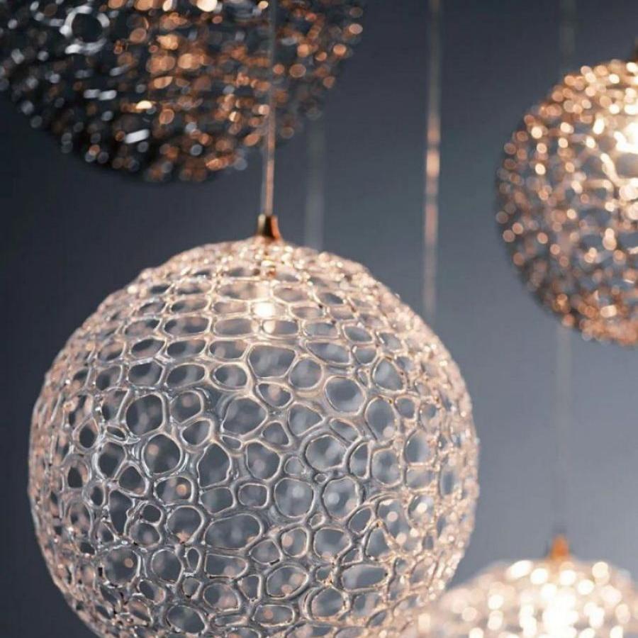 Planet Rectangle Chandelier-Chandelier-Manorlights
