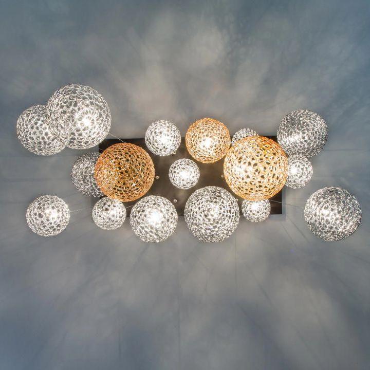 Planet Rectangle Chandelier-Chandelier-Manorlights