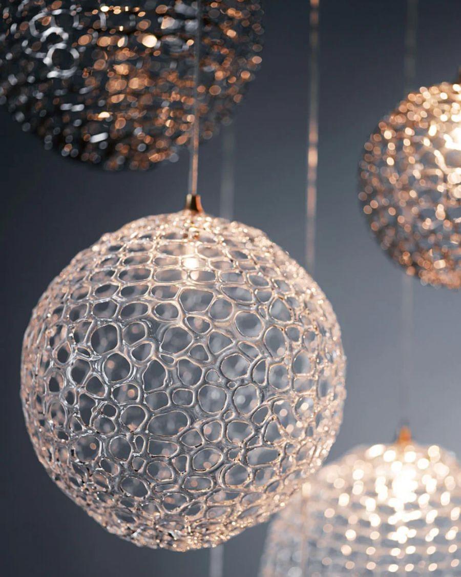 Planet Small Round Chandelier-Chandelier-Manorlights