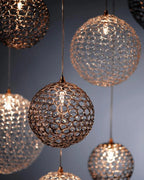 Planet Small Round Chandelier-Chandelier-Manorlights