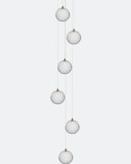Planet Small Round Chandelier-Chandelier-Manorlights