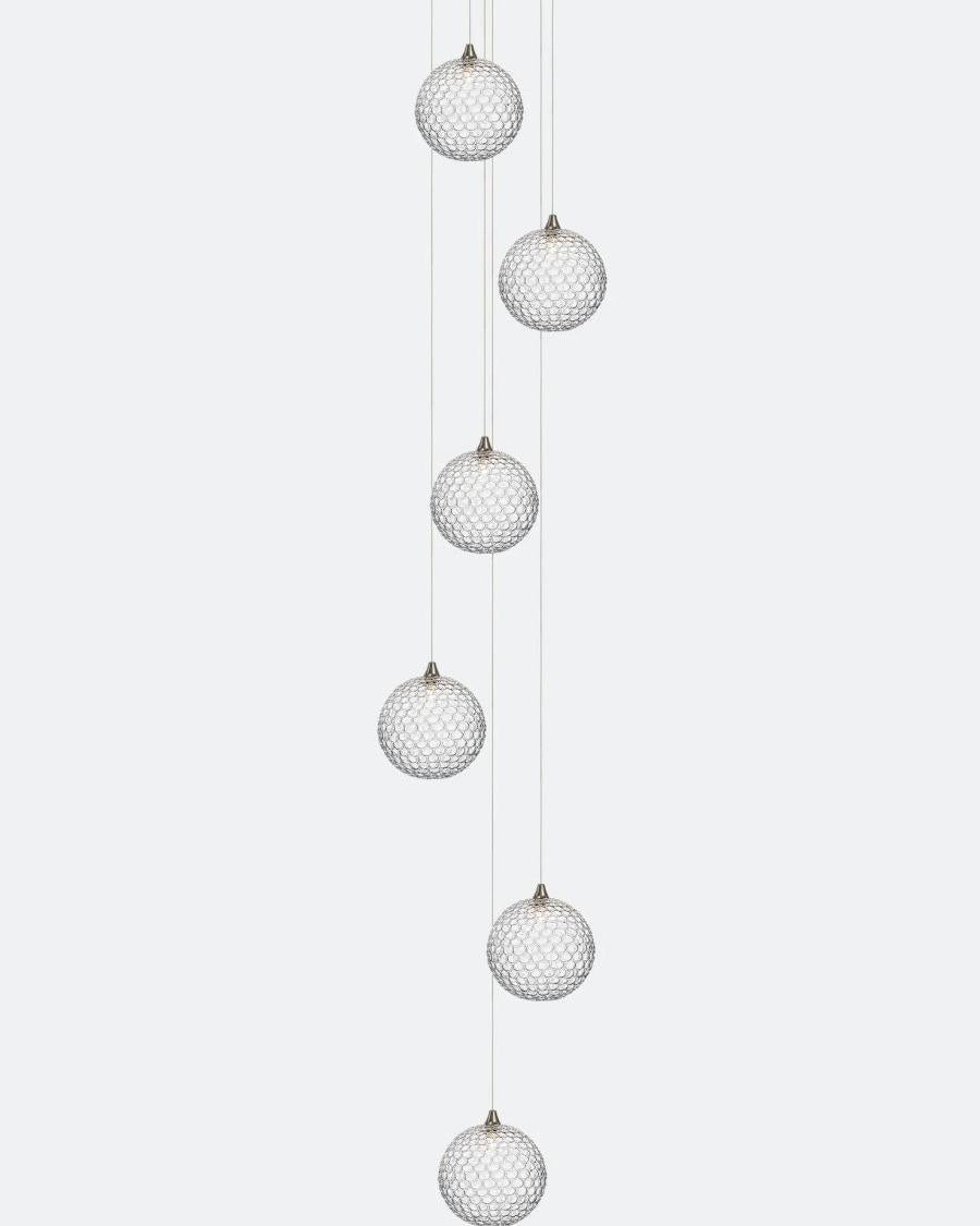 Planet Small Round Chandelier-Chandelier-Manorlights