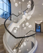 Planet Square Chandelier-Chandelier-Manorlights