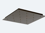 Planet Square Chandelier-Chandelier-Manorlights