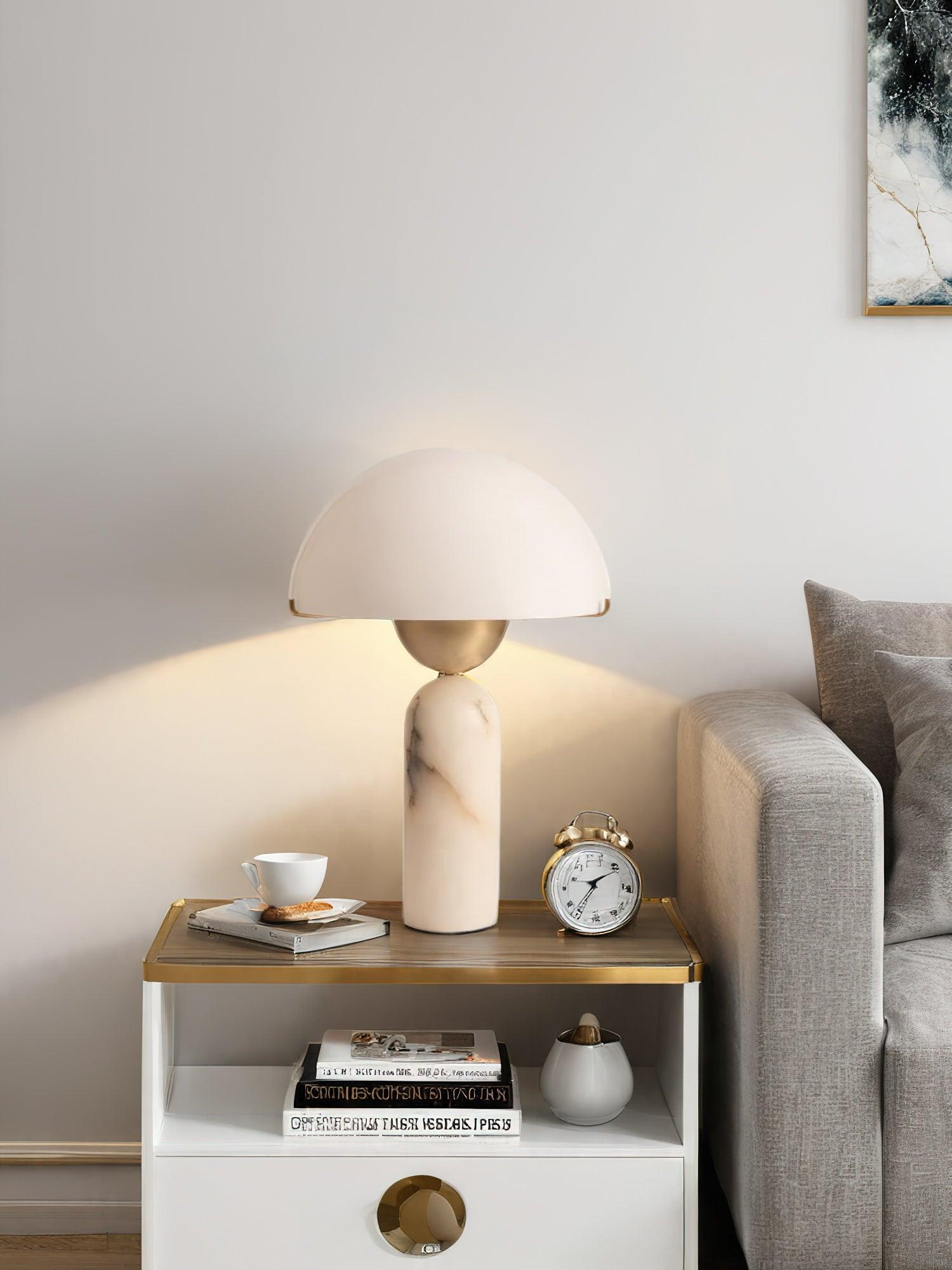 Peono Alabaster Table Lamp - Vakkerlight