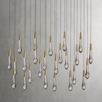 Raindrop Linear Chandelier-Chandelier-Manorlights