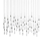Raindrop Linear Chandelier-Chandelier-Manorlights