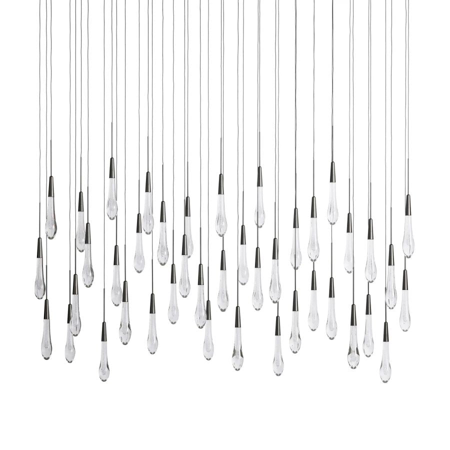 Raindrop Linear Chandelier-Chandelier-Manorlights
