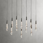 Raindrop Linear Chandelier-Chandelier-Manorlights