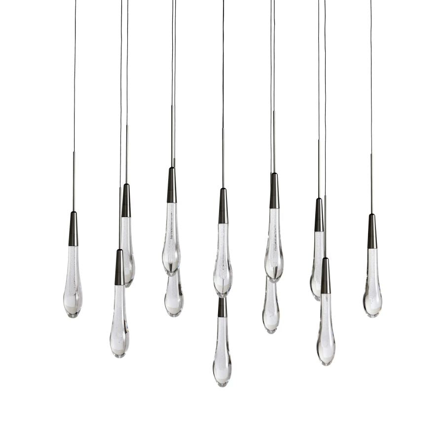 Raindrop Linear Chandelier-Chandelier-Manorlights