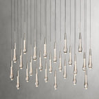 Raindrop Linear Chandelier-Chandelier-Manorlights