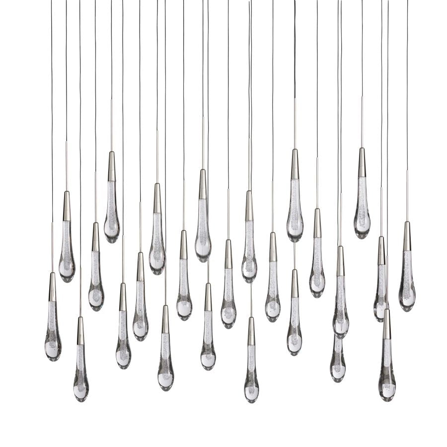 Raindrop Linear Chandelier-Chandelier-Manorlights