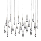 Raindrop Linear Chandelier-Chandelier-Manorlights