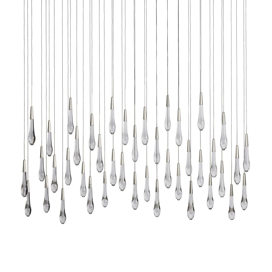 Raindrop Linear Chandelier-Chandelier-Manorlights