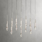 Raindrop Linear Chandelier-Chandelier-Manorlights