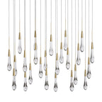 Raindrop Linear Chandelier-Chandelier-Manorlights