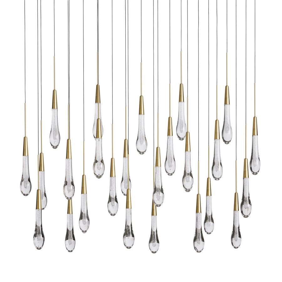 Raindrop Linear Chandelier-Chandelier-Manorlights