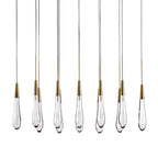 Raindrop Linear Chandelier-Chandelier-Manorlights