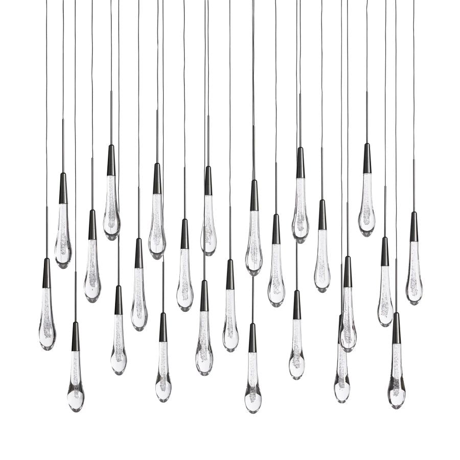 Raindrop Linear Chandelier-Chandelier-Manorlights
