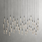 Raindrop Linear Chandelier-Chandelier-Manorlights