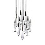 Raindrop Round Chandelier-Chandelier-Manorlights