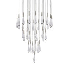 Raindrop Round Chandelier-Chandelier-Manorlights