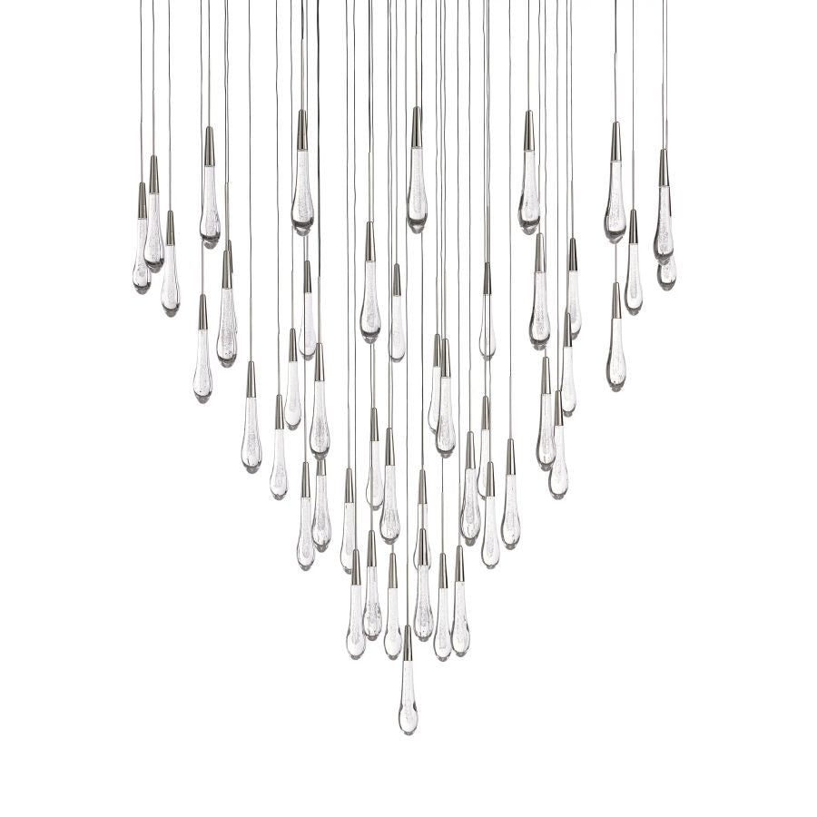 Raindrop Round Chandelier-Chandelier-Manorlights