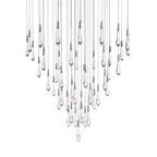 Raindrop Round Chandelier-Chandelier-Manorlights