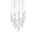 Raindrop Round Chandelier-Chandelier-Manorlights