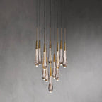 Raindrop Round Chandelier-Chandelier-Manorlights