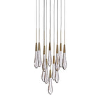 Raindrop Round Chandelier-Chandelier-Manorlights