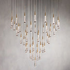 Raindrop Round Chandelier-Chandelier-Manorlights