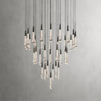 Raindrop Round Chandelier-Chandelier-Manorlights