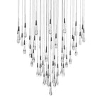 Raindrop Round Chandelier-Chandelier-Manorlights