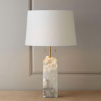 Raw Alabaster Table Lamp - Vakkerlight